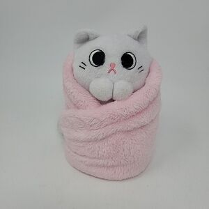 Purritos Mochi Plush Kitten Wrapped In A Blanket 7" Soft Plush